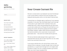 Tablet Screenshot of idahogardening.com